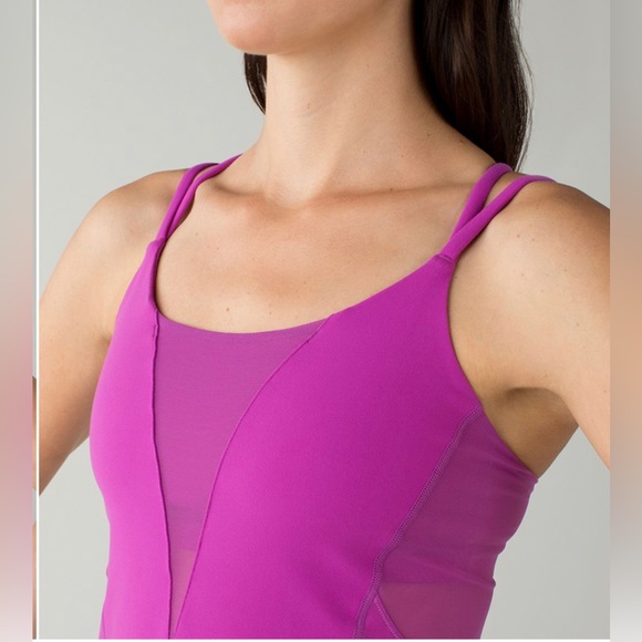 🎉🛍️🌟HP🌟🛍️🎉 Lululemon Exquisite Tank in Ultra Violet - Picture 4 of 14